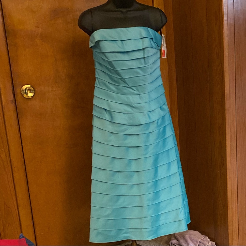 Turquoise dress